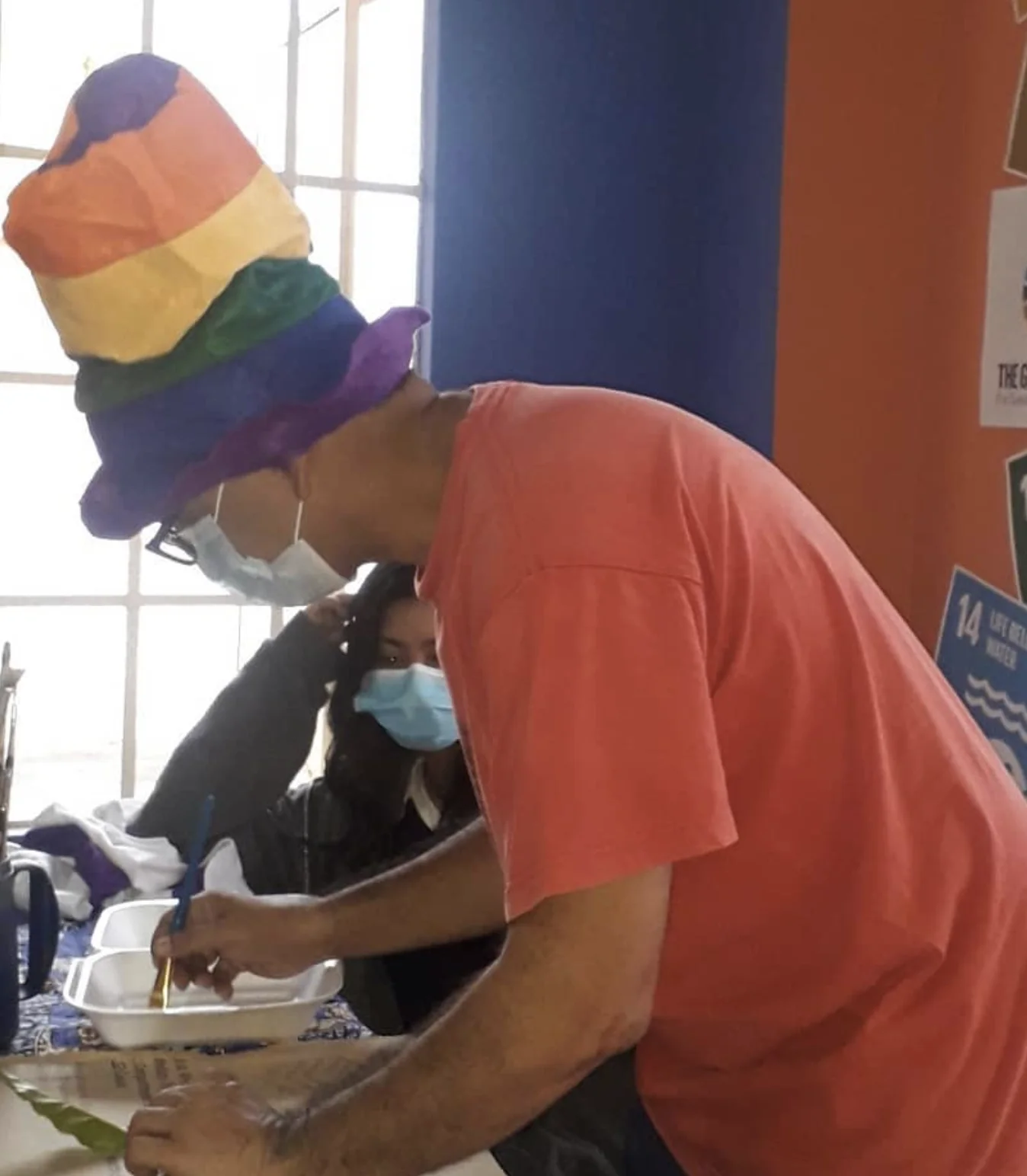 Hands-on painting activity